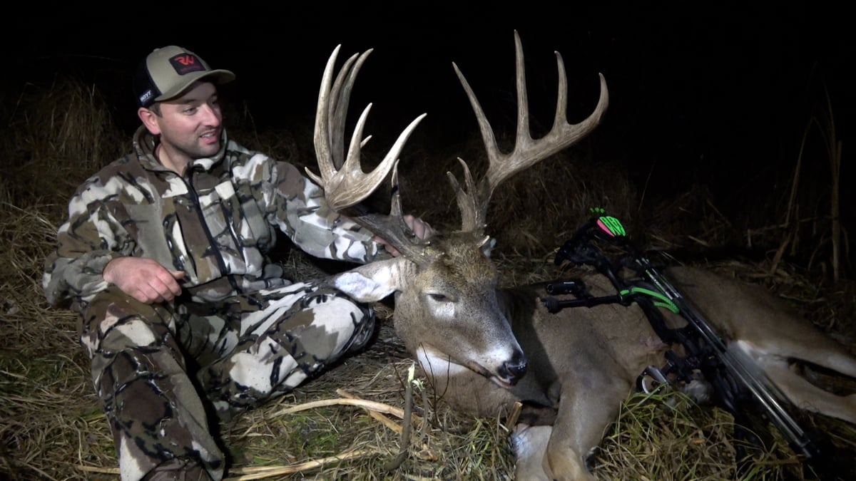 Logan with buck 2